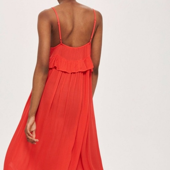 Topshop Button Through Midaxi Dress - Picture 2 of 8